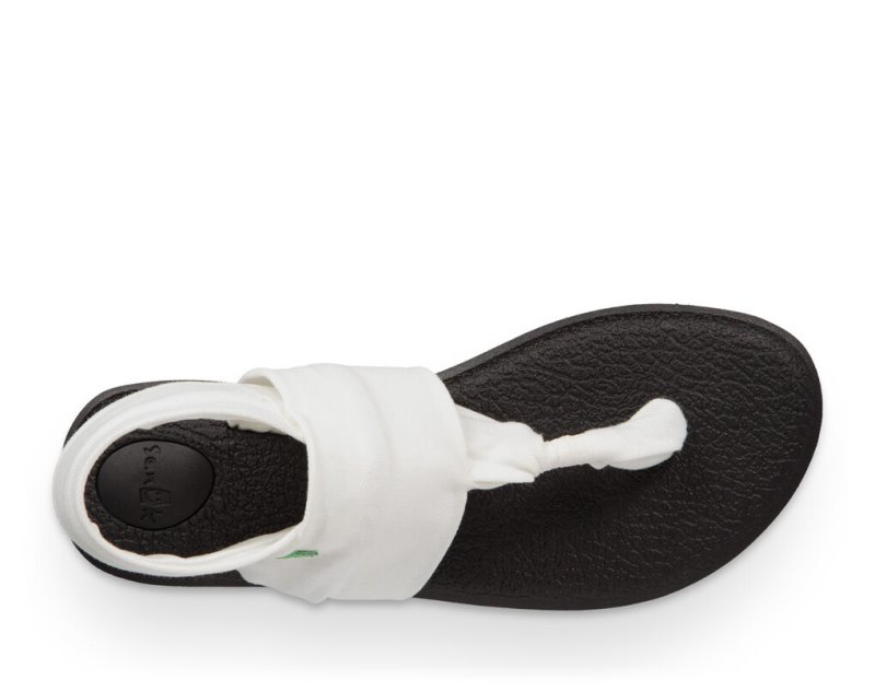 Sanuk Yoga Sling 2 Women's Flip Flops White | Canada 28AHK